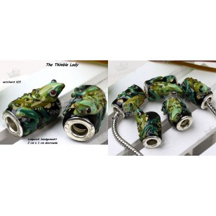 Kraal Lampwork Kikker